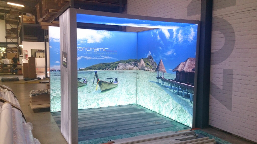 Structure de stand modulaire en location