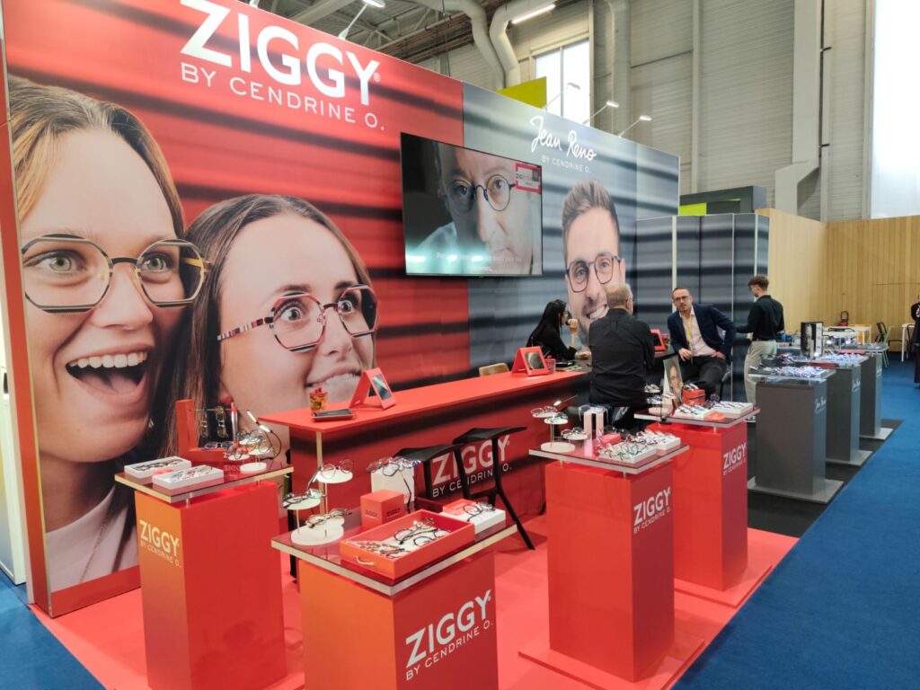 Réalisation du stand Zig Eyewear- salon de l'optique